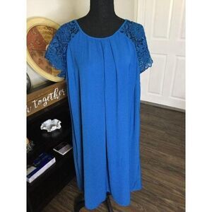 Eloquil women's blue dress size16